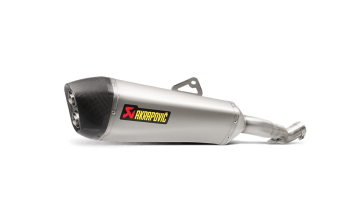Akrapovic Slip-on Line Titanium Einddemper met E-keur Honda VFR 1200 X Crosstourer 2016 > 2020